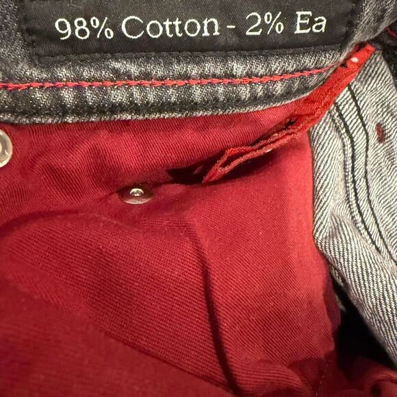 Kiton Men's Black Designer Made in Italy Denim Distressed Cotton Jeans - Picture 4 of 6